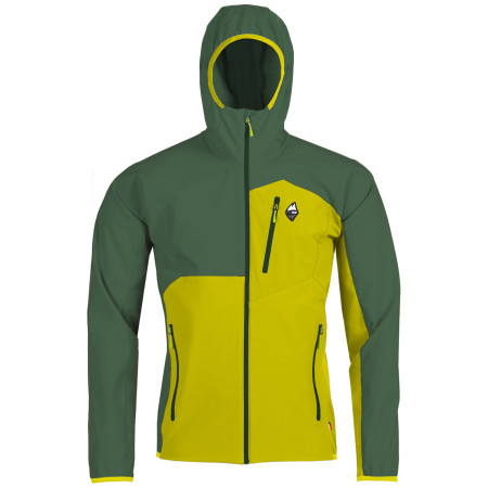 Herren Softshell-Jacke High Point Versa Hoody Jacket hellgrün/dunkelgrün Bright green/Khaki