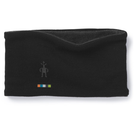 Stirnband Smartwool Merino 250 Reversible Headband schwarz BlackCharcoalHeather