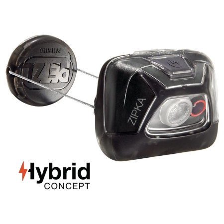 Stirnlampe Petzl Zipka schwarz
