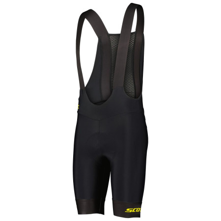 Herren-Radhose Scott Bibshorts M's RC Pro +++ schwarz black/sulphur yellow