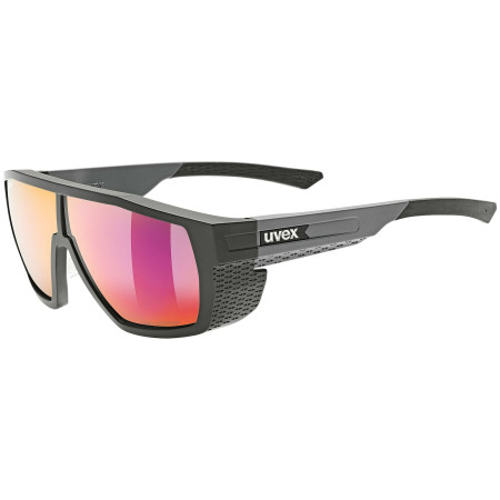 Brille Uvex MTN STYLE P schwarz/grau BLACK-GREY MATT/MIR.RED