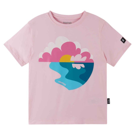 Kinder-T-Shirt Reima Vauhdikas rosa Pale rose