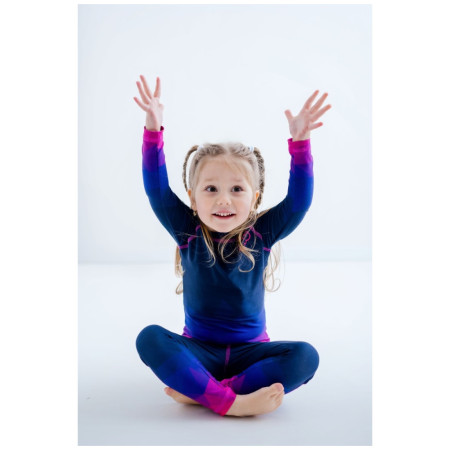 Kinder-Leggings WAMU Mozaika purple