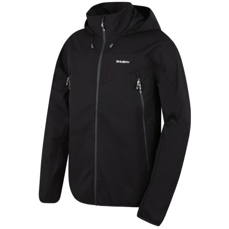 Herren Softshell-Jacke Husky Sonny M schwarz Black