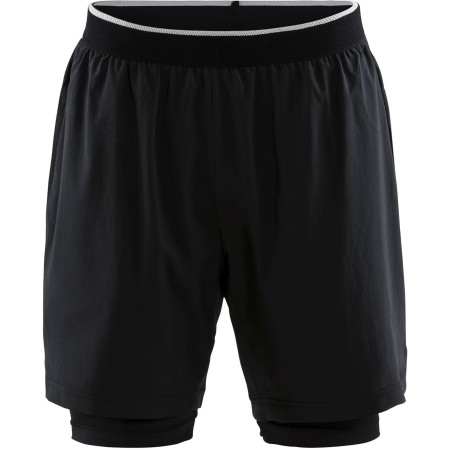 Herrenshorts Craft Charge 2v1 schwarz Black