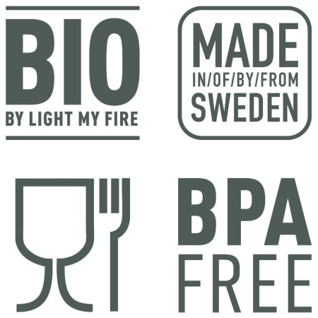 Besteckset Light My Fire Spork Original 4-pack