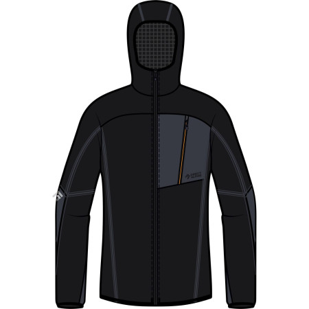 Herren Funktions-Sweatshirt Direct Alpine Dragon schwarz/grau anthracite