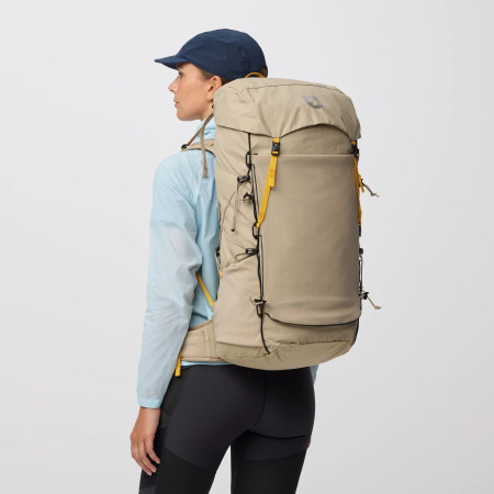 Wanderrucksack Fjällräven Kajka X-Lätt 45 S/M grau fossil