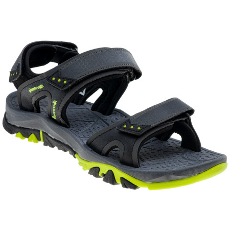 Herrensandalen Elbrus Lidden schwarz Black/DarkGrey/Lime