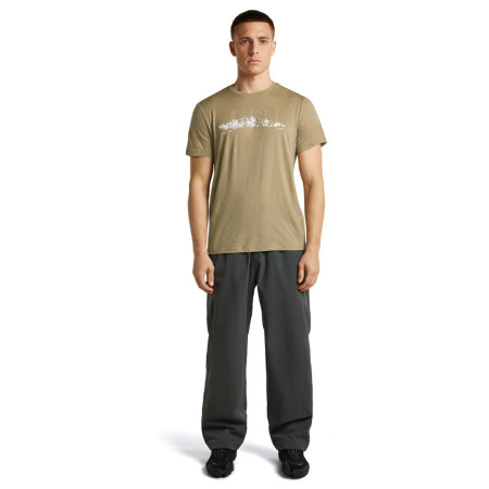 Herren T-Shirt Icebreaker Men Merino 150 Tech Lite SS Tee The Peaks