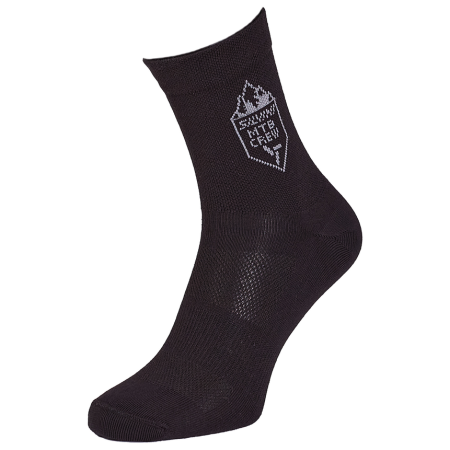 Fahrradsocken Silvini Bevera schwarz black-cloud