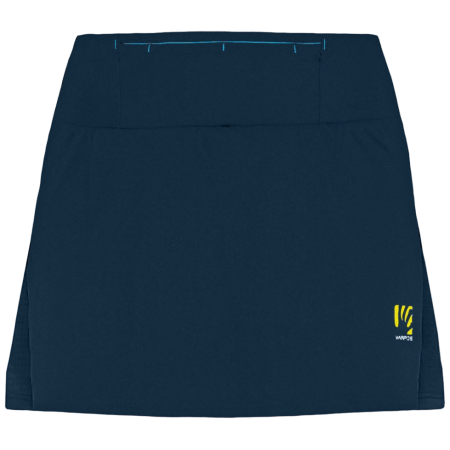 Damenrock Karpos Lavaredo Run Skirt blau Sky Captain/Blue Atoll