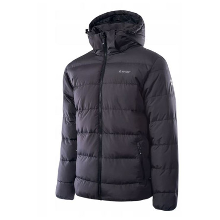 Herren-Winterjacke Hi-Tec Solfin grau Ebony/ Antracite