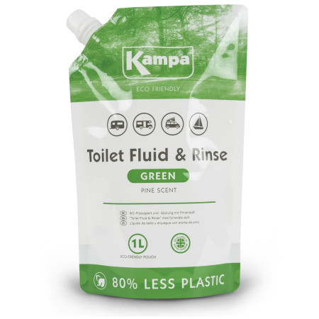 Toiletten-Chemie Kampa Green Toilet Eco 1L grün