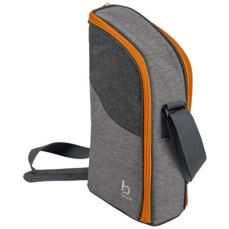 Kühltasche Bo-Camp Wine cooler bag grau/orange