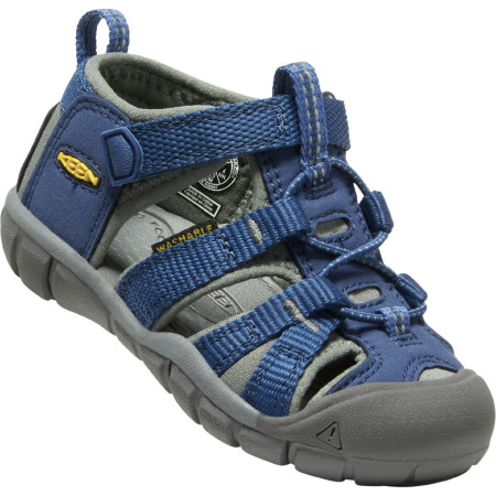 Kindersandalen Keen Seacamp II CNX INF blau/grau blue depths/gargoyle