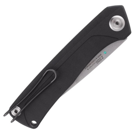 Klappmesser Acta non verba Z200BB-DLC black, G10 Black