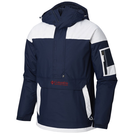Herrenjacke Columbia Challenger PO blau/weiß CollegiateNavyWhite