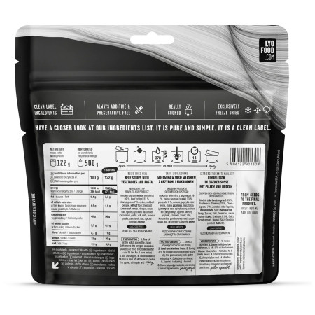 Trekkingnahrung Lyo food Beef Stroganoff 500g