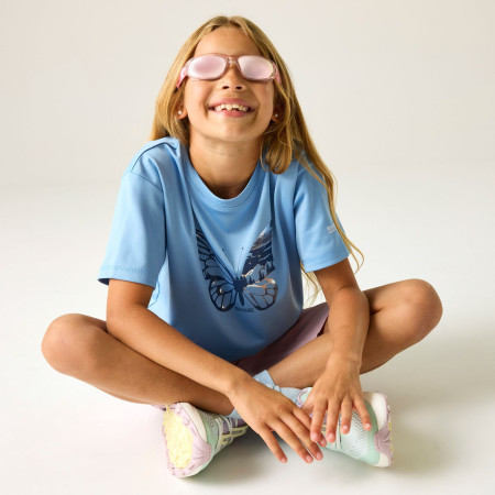 Kinder-T-Shirt Regatta Aria Washed Denim