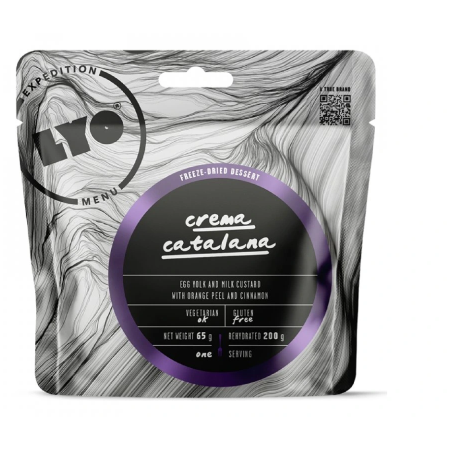 Dessert Lyo food Crema Catalana