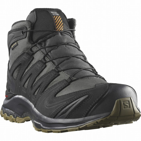 Herrenschuhe Salomon Xa Tracker Gore-Tex schwarz Black / Asphalt / Coyote Brown
