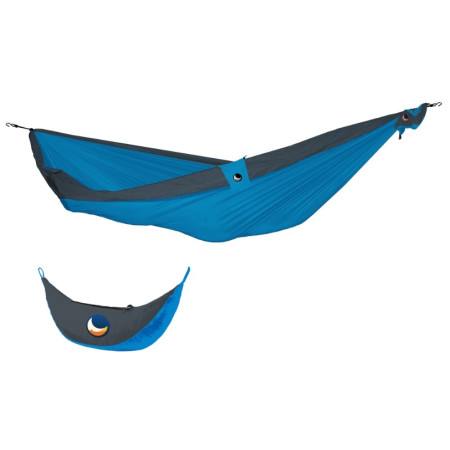 Hängematte Ticket to the Moon Hammock original/double grau/blau Aqua/DarkGray
