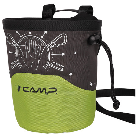 Kreidebeutel Camp Acqualong grün/grau Grey / Green