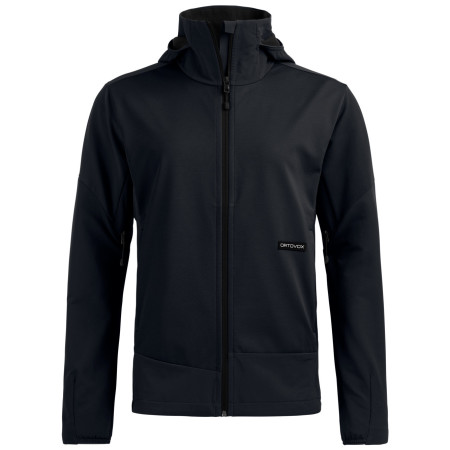 Damen-Softshell-Jacke Ortovox Ortler Softshell Plus Jacket schwarz Black Raven