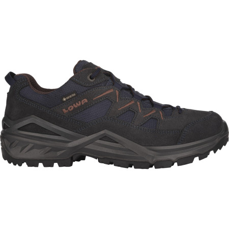 Herrenschuhe Lowa Sirkos Evo Gtx® Lo blau Navy/Brown