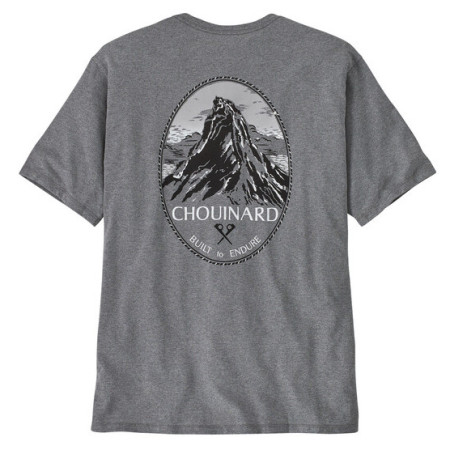Herren-T-Shirt Patagonia M's Chouinard Crest Pocket Responsibili-Tee