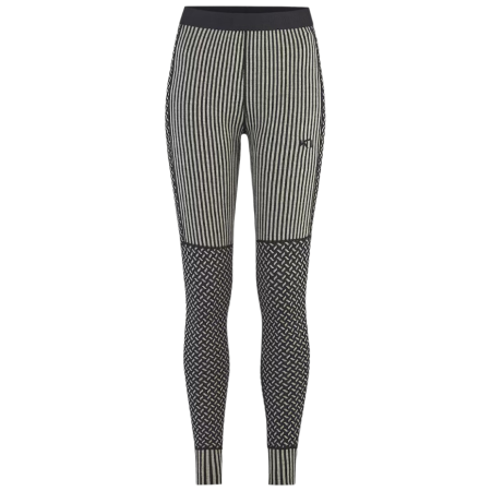 Damen-Leggings Kari Traa Smekker Baselayer Pants beige oat