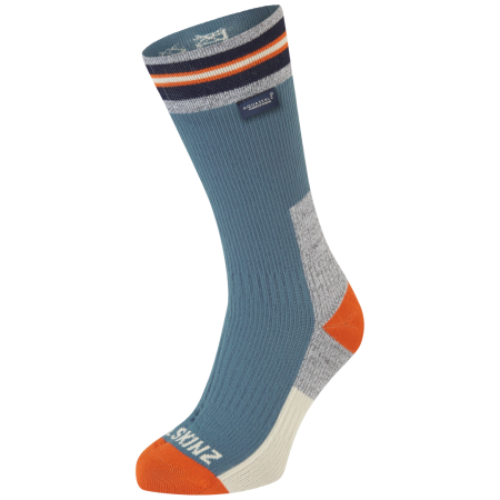 Wasserdichte Socken SealSkinz Surlingham-M blau Blue
