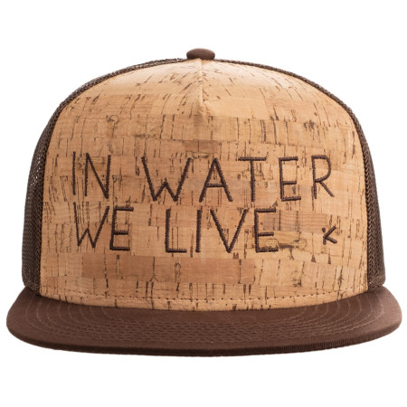 Baseballmütze Hiko IWWL Meshback braun