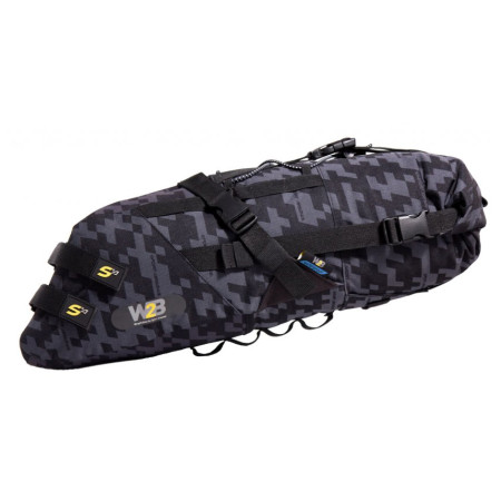 Satteltasche Sport Arsenal Art. 622 schwarz/grau PixelMask