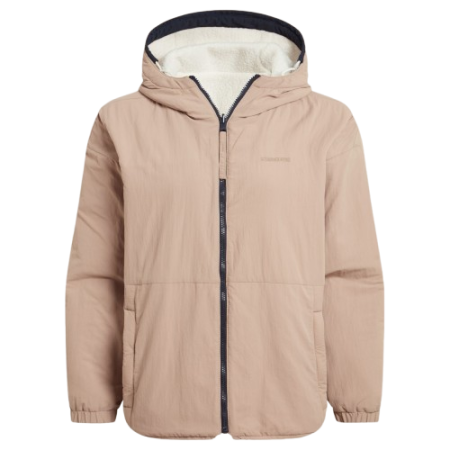 Damenjacke Craghoppers Longlands Rev Jacket weiß/rosa Ecr/WrmBeige