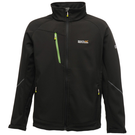 Herrenjacke Regatta Davies Softshell schwarz