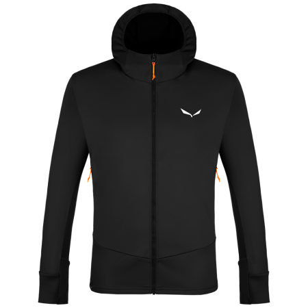 Herrenjacke Salewa Puez Pl M Hd Jacket schwarz/orange Black Out