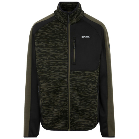 Herren-Sweatshirt Regatta Oakar grün OliveNgt/Blk