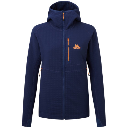 Damen-Sweatshirt Mountain Equipment W's Shroud Hooded Jacket dunkelblau MedievalBlue