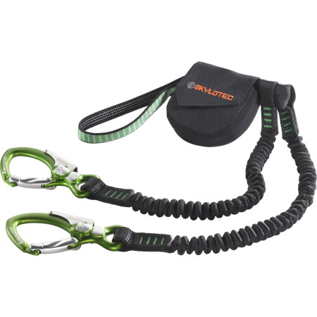 Klettersteigbremse Skylotec Skysafe Sam schwarz/grün Black/Green