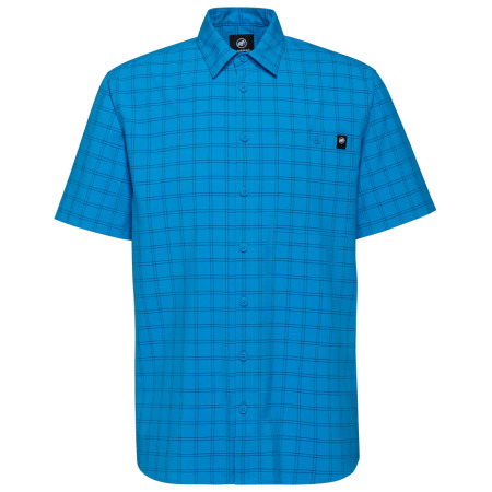 Herrenhemd Mammut Lenni Shirt hellblau glacier blue-marine