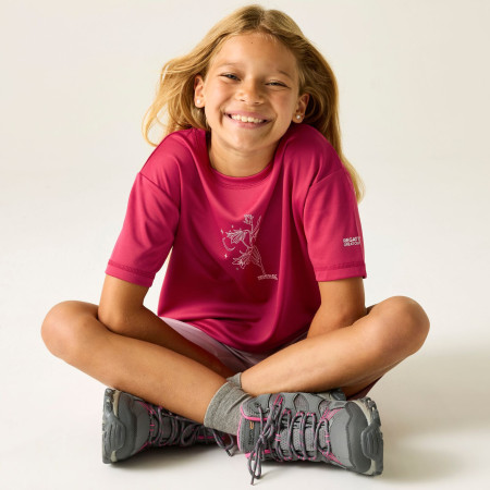 Kinder-T-Shirt Regatta Aria Deep Pink