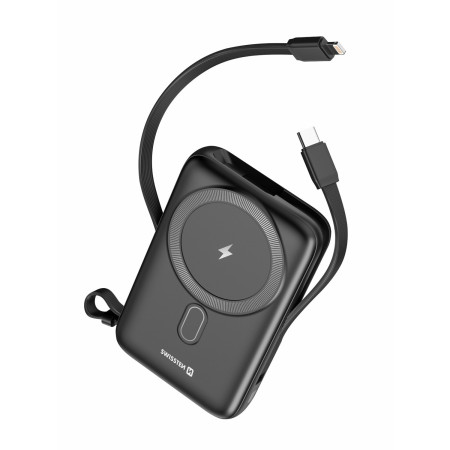 Kabellose Powerbank Swissten POWER BANK 10000 mAh PD 20W schwarz