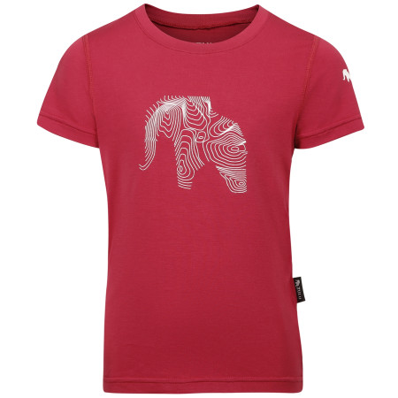 Kinder-T-Shirt Zulu Bambus Elephant 210 Short rosa Pink