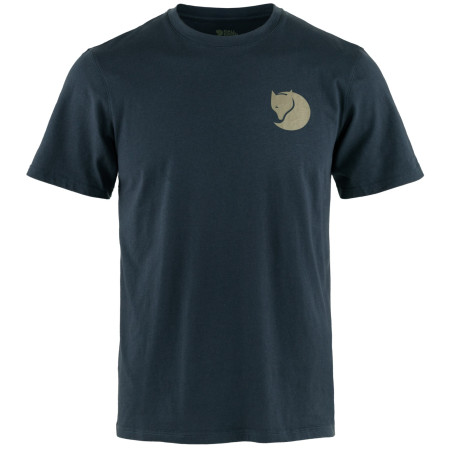 Herren-T-Shirt Fjällräven Walk With Nature T-shirt M dunkelblau Dark Navy
