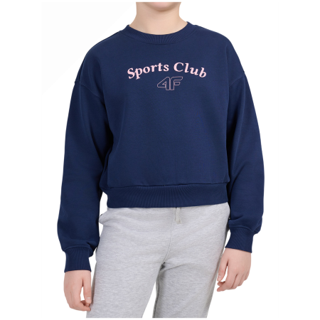 Kinder-Sweatshirt 4F Sweatshirt F2708 Dark Blue dunkelblau Dark Blue