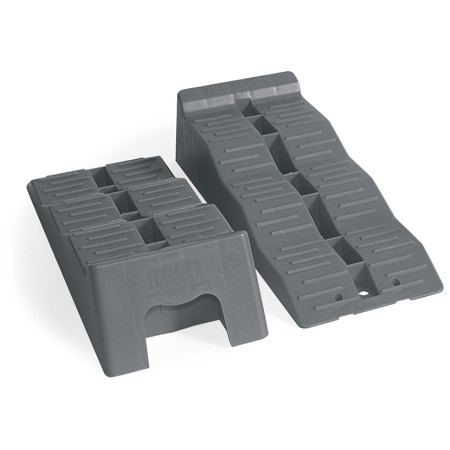 Stufenkeile Fiamma Kit Level Up grau Grey