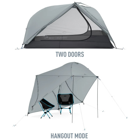 Ultraleichtes Zelt Sea to Summit Telos TR2