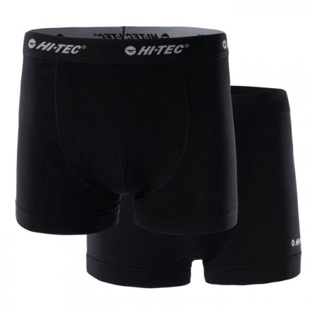 Herren-Boxershorts Hi-Tec Niro 2Pack schwarz Black/Black